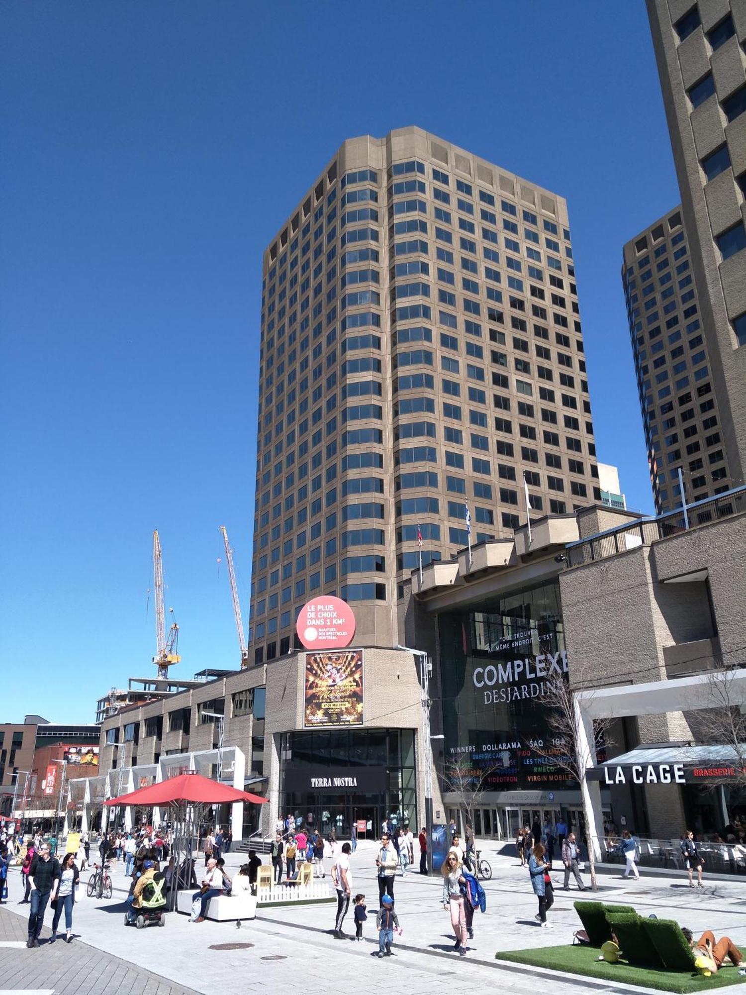 Hotel Le Deville Montréal Exterior foto
