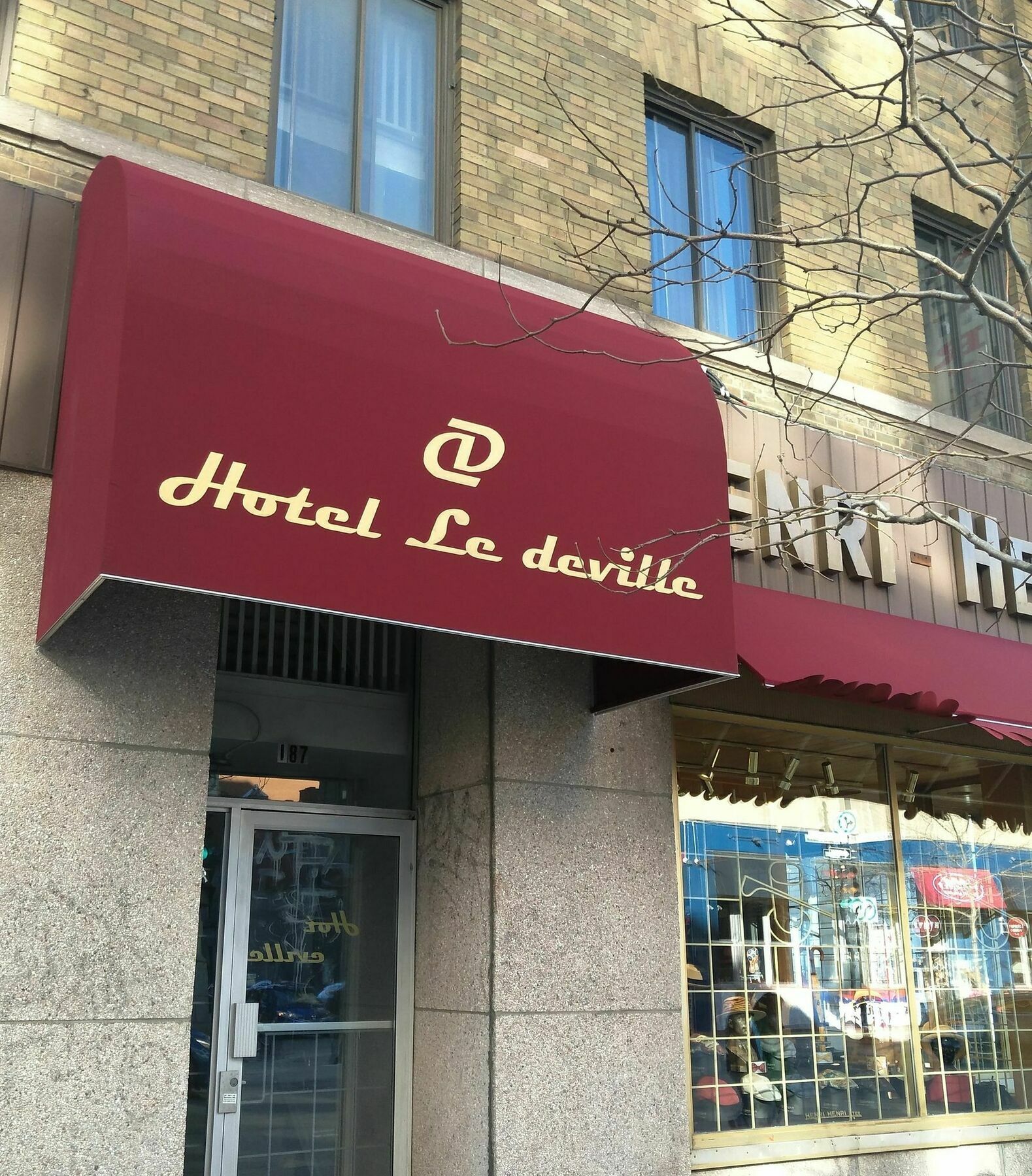 Hotel Le Deville Montréal Exterior foto